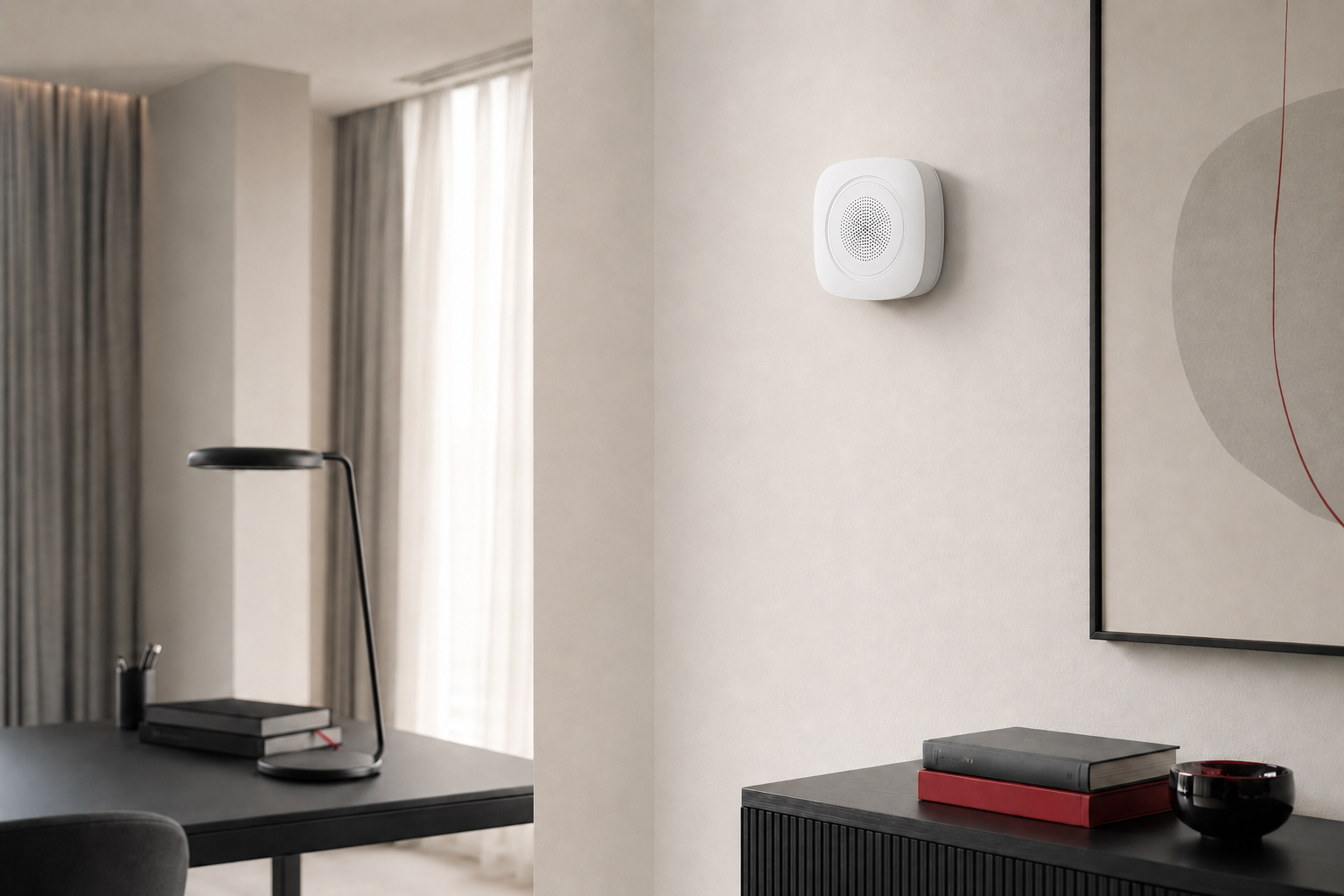 Dizajn vnútornej sirény Hikvision